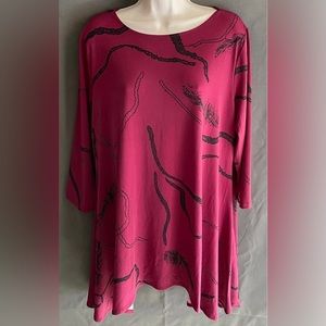 NWT women's top/tunic Alfani (L) MSRP $64.50